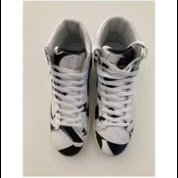 Celine high top black triangle sneakers - Picture 2 of 7
